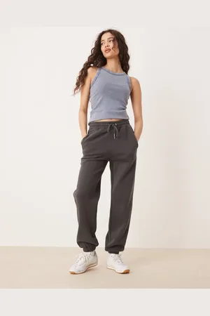 Abercrombie & Fitch Afslappede joggingbukser med høj talje og tætsiddende buksekanter