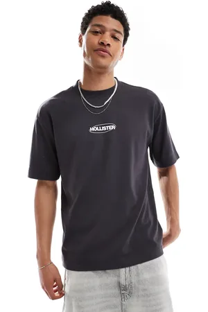 Hollister Afkølende T-shirt med lille logo i firkantet pasform