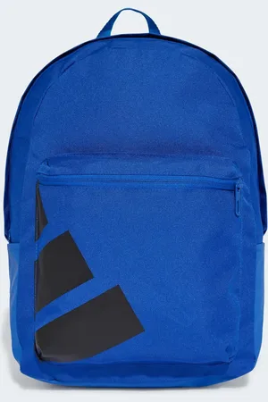 adidas Classic Back-To-School Badge of Sport - Kongeblå/sort rygsæk med {0} striber