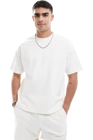 New Look Og firkantet T-shirt i kraftigt stof - Del af sæt