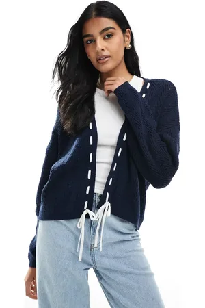 Hollister Afslappet åben cardigan