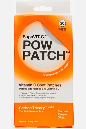 Carbon Theory Supa Vitamin C Pow - Pakke med 20 plastre til pletter og urenheder