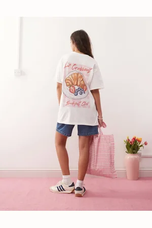 Miss Selfridge Oversized T-shirt med 