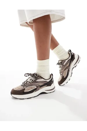 Stradivarius Brune chunky sneakers