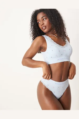 Boux Avenue G-streng med print i pointelle