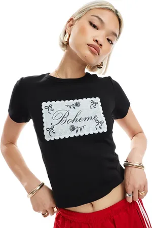 Miss Selfridge Baby-T-shirt med 
