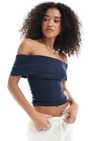Hollister Offshoulder-top med korte ærmer