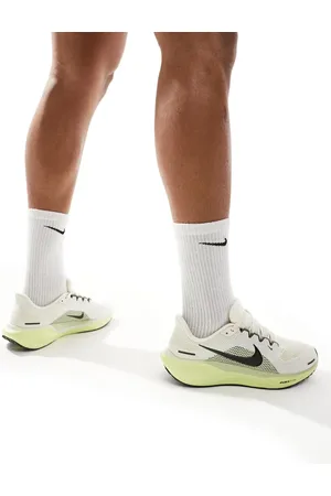 Nike Air Zoom Pegasus 41 - Råhvide og grønne sneakers-Neutral
