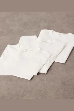 Calvin Klein Loungewear - Pakke med 3 hvide T-shirts