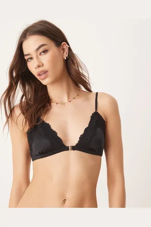 Abercrombie & Fitch BH-top med blondedetaljer