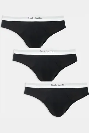 Paul Smith Paul Smith - Pakke med 3 par sorte briefs med logotaljebånd
