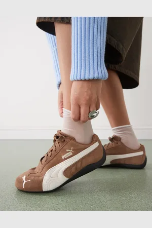 PUMA Speedcat OG - Brune og råhvide sneakers