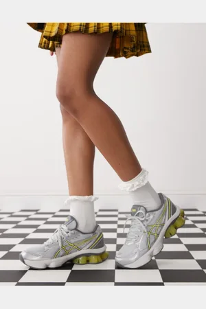 Asics Gel-Kinetic Fluent - Sneakers i lysegrå/grå