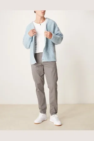 ASOS Grå tapered chinos