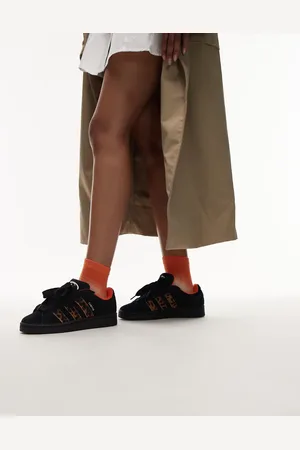 adidas Campus 00s - Sorte sneakers med leopardprint