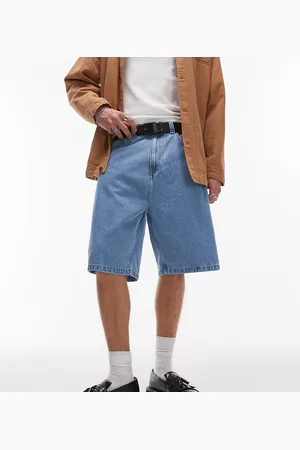 Carhartt Brandon - Jorts i denim i lys vask-Blå