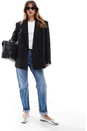 ASOS Skræddersyet oversized blazer med vrangen ud