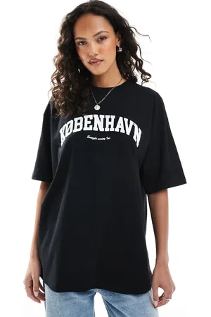 JJXX Og oversized T-shirt med "København"-print