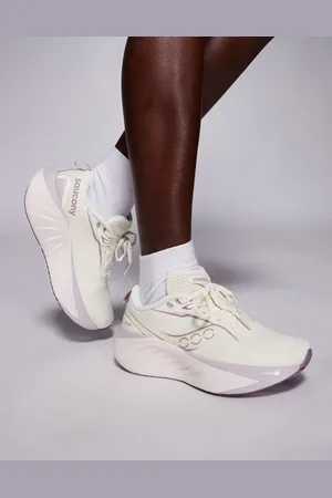 Saucony Triumph 22 Neutral - Hvide sneakers med stødabsorbering