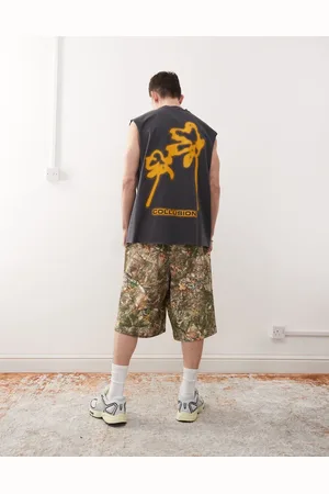 COLLUSION Vasket tanktop med print