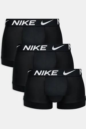 Nike Dri-FIT Essentials - Pakke med 3 par sorte boksershorts i mikrofiber
