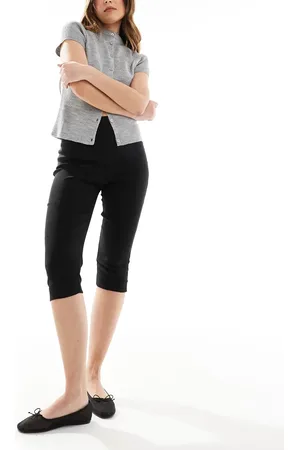 Miss Selfridge Sorte og skræddersyede capri-leggings