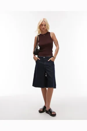 MANGO Bermudashorts i denim