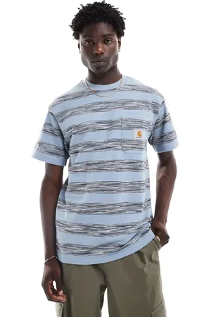 Carhartt T-shirt med lomme og striber