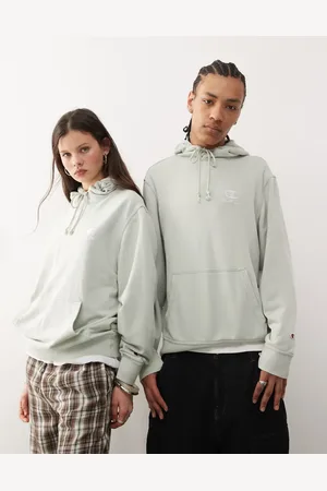 Champion Unisex - Mintgrøn hættetrøje