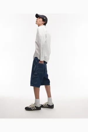 Carhartt Blå jorts med enkelt knæ