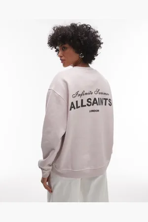 AllSaints Soleil Etta - Lyserød sweatshirt