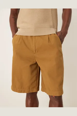 ASOS Lysebrune og lange jorts med plisseringer