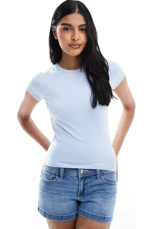 Hollister Sømløs T-shirt med korte ærmer
