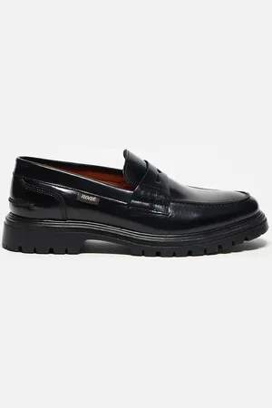 Noak Made in Portugal - Sorte loafers i læder med kvaster