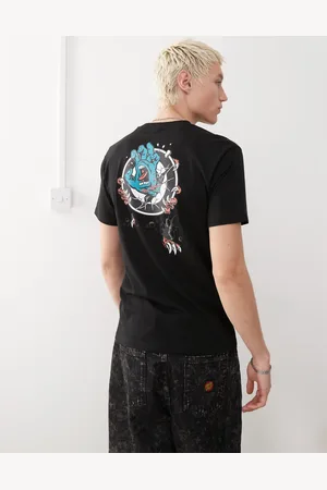 Santa Cruz Screaming Target - T-shirt med grafisk logoprint på ryggen