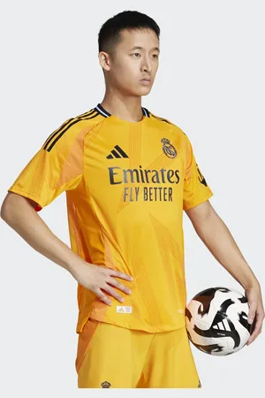 adidas Real Madrid 24/25 - Orange og autentisk udebanetrøje