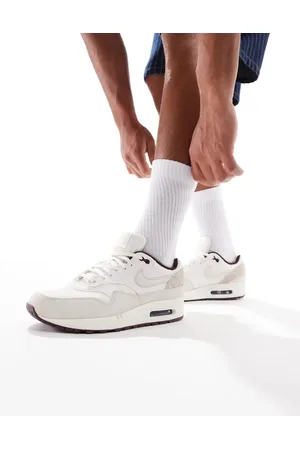 Nike Air Max 1 - Premium - Cremehvide sneakers