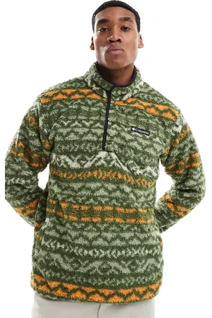 Columbia Rugged Ridge - fleece-trøje kort knapstolpe med trykknapper