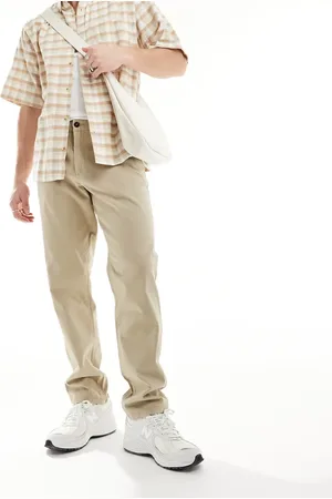 JACK & JONES Løstsiddende chinobukser i beige-Neutral