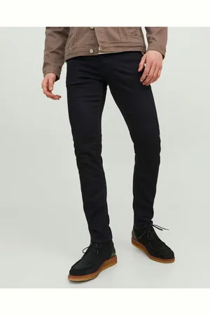 JACK & JONES Felix - Sorte skinny-jeans i denim