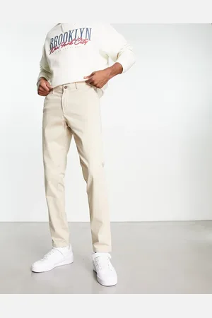 JACK & JONES Intelligence - Beige chinos i slim fit-Neutral