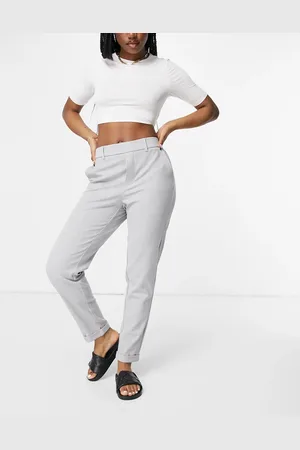 VERO MODA Bukser med lige ben og elastiktalje i