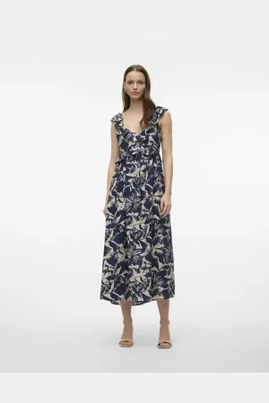 VERO MODA Marineblå blazer-kjole