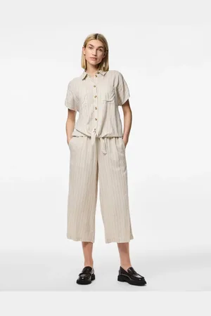 Pieces® Råhvide culottes-Neutral