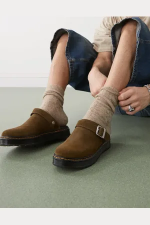 Dr. Martens Brookline - Brune mules-Grøn