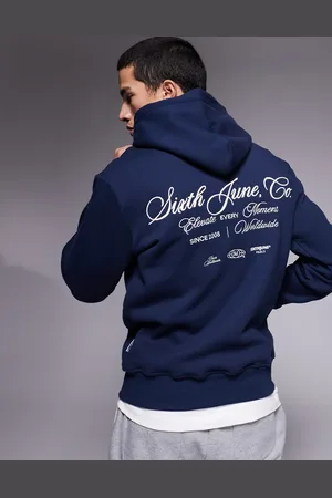 Sixth June Hættetrøje med logoprint på ryggen