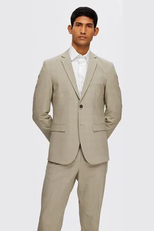SELECTED Sandfarvet blazer-Neutral