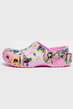 Crocs Klassiske clogs med bobler og marmorprint - Kun hos ASOS