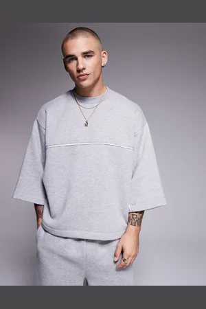 ASOS Oversized sweatshirt med 3/4-lange ærmer
