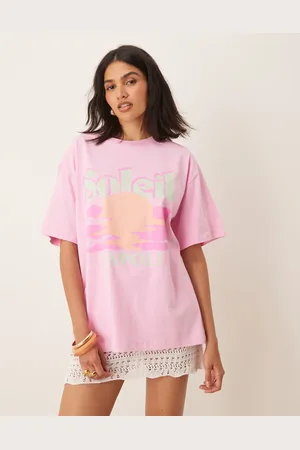 ASOS Og oversized T-shirt med "Soleil"-grafik
